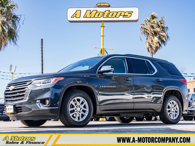 Used 2020  Chevrolet Traverse 4d SUV AWD LT Cloth w&sol;2FL at A Motors Sales & Finance near San Antonio&comma; TX