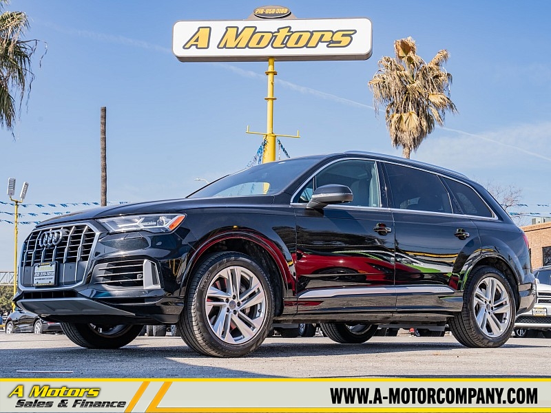 Used 2020  Audi Q7 4d SUV 3&period;0T Quattro Premium Plus at A Motors Sales & Finance near San Antonio&comma; TX