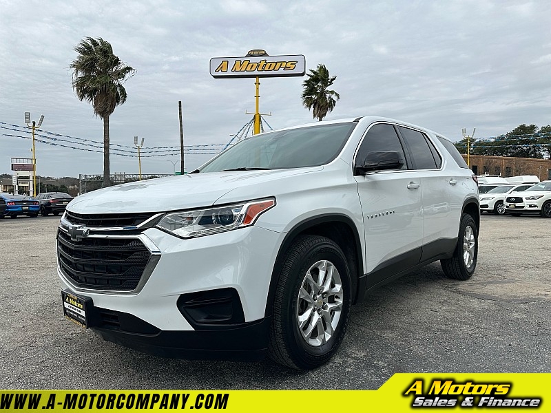 Used 2019  Chevrolet Traverse 4d SUV FWD LS w/1LS at A Motors Sales & Finance near San Antonio, TX