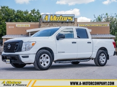 Used 2021  Nissan Titan 4x2 Crew Cab S at A Motors Sales & Finance near San Antonio&comma; TX