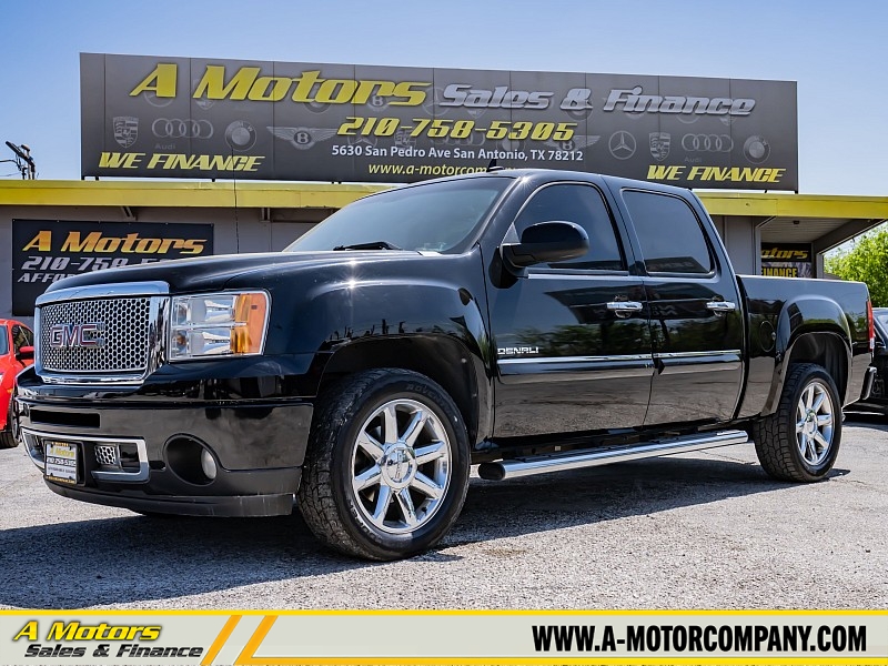 Used 2012  GMC Sierra 1500 2WD Crew Cab Denali at A Motors Sales & Finance near San Antonio&comma; TX