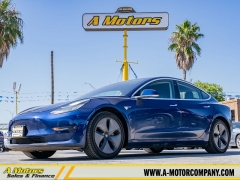 Used 2018  Tesla Model 3 4d Sedan RWD Long Range at A Motors Sales & Finance near San Antonio&comma; TX