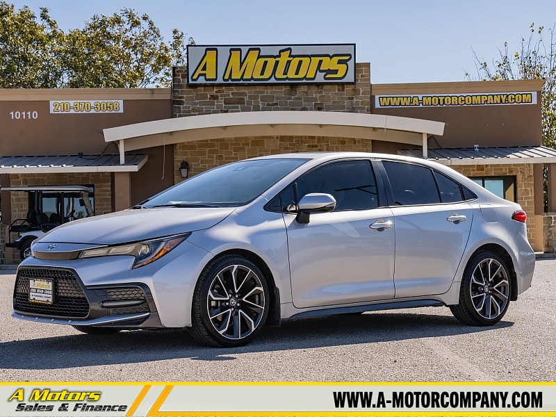 Used 2020  Toyota Corolla 4d Sedan SE Premium at A Motors Sales & Finance near San Antonio, TX
