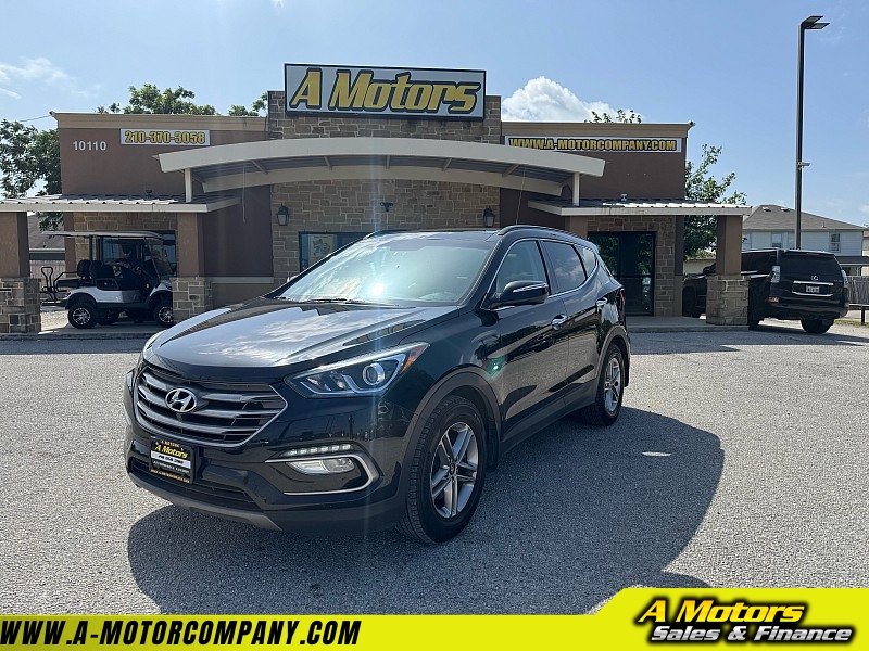 Used 2018 Hyundai Santa Fe Sport 4d SUV AWD 2.4L Tech at A Motors Sales & Finance near San Antonio, TX