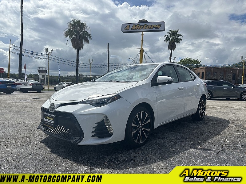 Used 2017  Toyota Corolla 4d Sedan SE CVT at A Motors Sales & Finance near San Antonio, TX