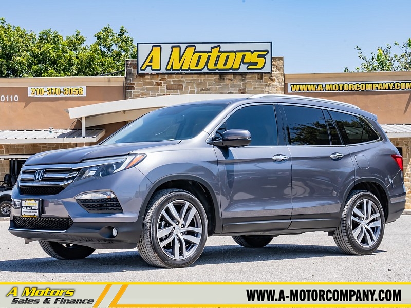 Used 2016  Honda Pilot 4d SUV AWD Touring at A Motors Sales & Finance near San Antonio&comma; TX