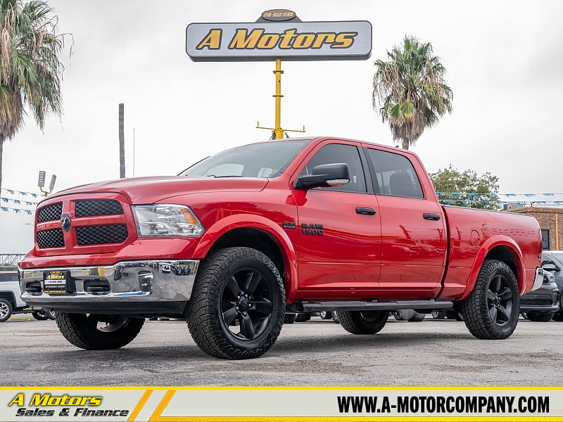 Used 2016  Ram 1500 4WD Crew Cab Outdoorsman Longbed at A Motors Sales & Finance near San Antonio, TX