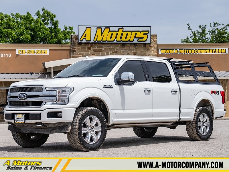 Used 2020  Ford F-150 4WD SuperCrew Platinum 5 1&sol;2 at A Motors Sales & Finance near San Antonio&comma; TX