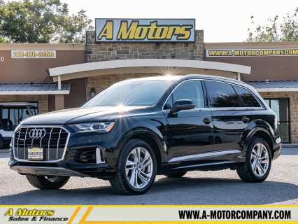 Used 2020 Audi Q7 4d SUV 3.0T Quattro Premium Plus at A Motors Sales & Finance near San Antonio, TX