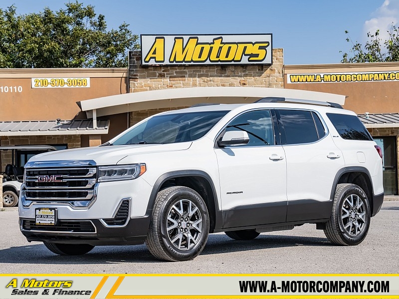 Used 2021  GMC Acadia FWD 4dr SLE at A Motors Sales & Finance near San Antonio, TX