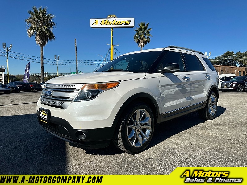 Used 2015  Ford Explorer 4d SUV FWD XLT at A Motors Sales & Finance near San Antonio, TX