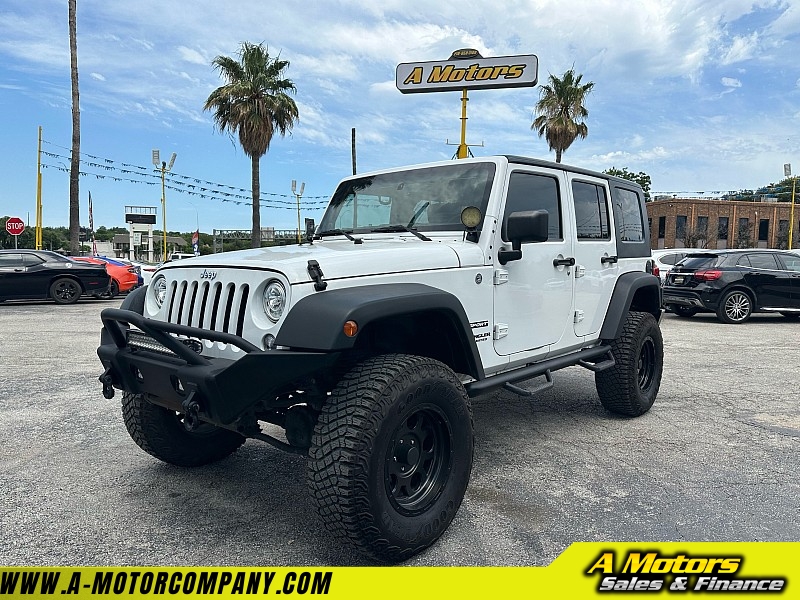 Used 2014 Jeep Wrangler Unlimited 4d Convertible Sport S at A Motors Sales & Finance near San Antonio, TX