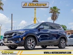 Used 2021  Kia Seltos 4d SUV AWD SX Turbo at A Motors Sales & Finance near San Antonio&comma; TX