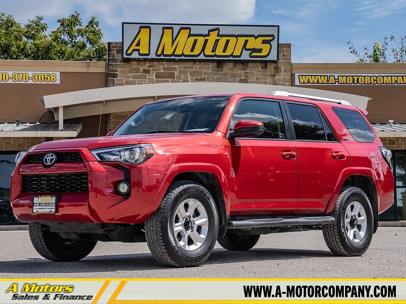 Used 2015  Toyota 4Runner 4d SUV 4WD SR5 at A Motors Sales & Finance near San Antonio&comma; TX