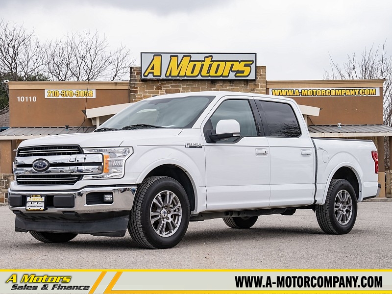 Used 2018  Ford F-150 2WD SuperCrew Lariat 5 1&sol;2 at A Motors Sales & Finance near San Antonio&comma; TX