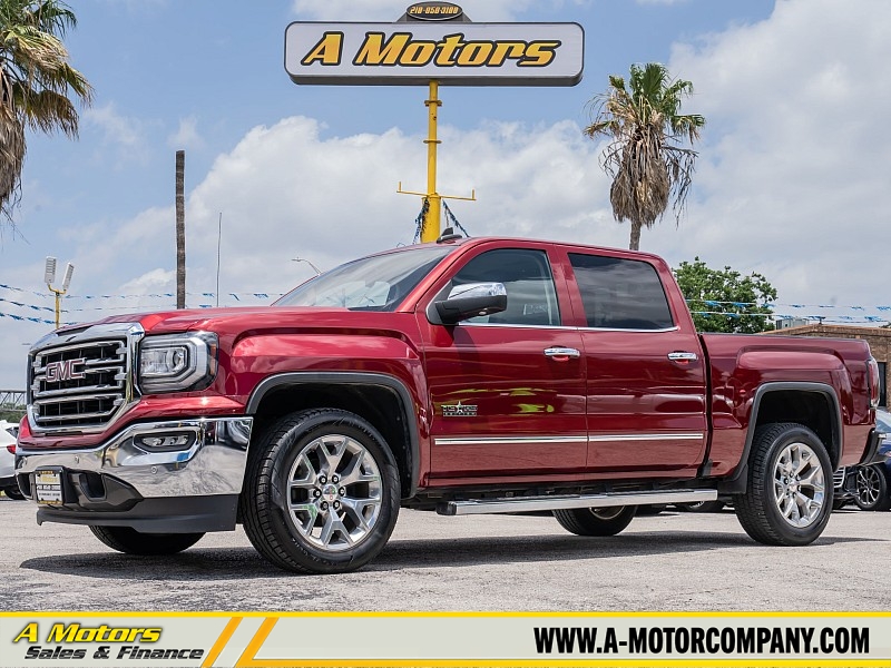 Used 2018  GMC Sierra 1500 2WD Crew Cab SLT at A Motors Sales & Finance near San Antonio&comma; TX