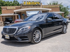 Used 2016  Mercedes-Benz S-Class 4d Sedan S550 at A Motors Sales & Finance near San Antonio&comma; TX