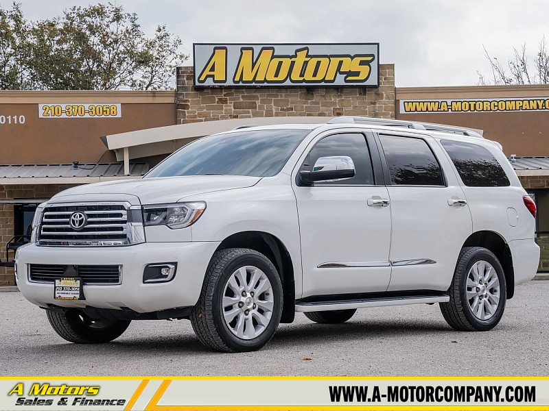 Used 2020  Toyota Sequoia 4d SUV 4WD Platinum at A Motors Sales & Finance near San Antonio, TX