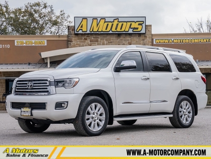 Used 2020 Toyota Sequoia 4d SUV 4WD Platinum at A Motors Sales & Finance near San Antonio, TX