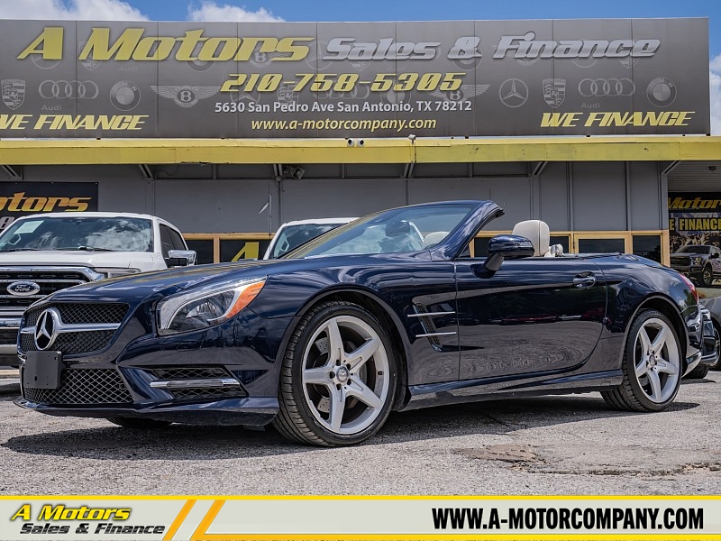 Used 2016  Mercedes-Benz SL-Class 2d Convertible SL400 at A Motors Sales & Finance near San Antonio&comma; TX