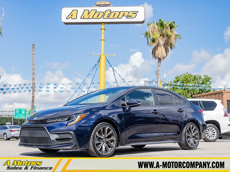 Used 2020 Toyota Corolla 4d Sedan SE CVT at A Motors Sales & Finance near San Antonio, TX