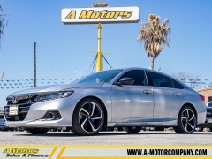  2021 Honda Accord Sedan Sport SE 1&period;5T CVT at A Motors Sales & Finance near San Antonio&comma; TX