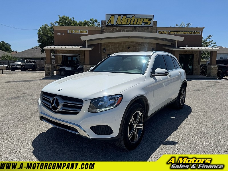 Used 2017  Mercedes-Benz GLC-Class 4d SUV GLC300 at A Motors Sales & Finance near San Antonio, TX