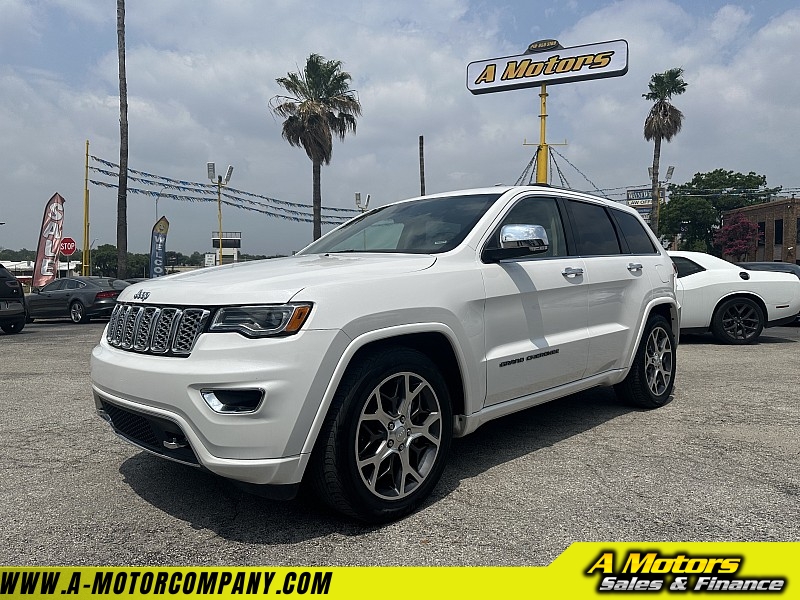 Used 2020  Jeep Grand Cherokee 4d SUV 4WD Overland V6 at A Motors Sales & Finance near San Antonio, TX