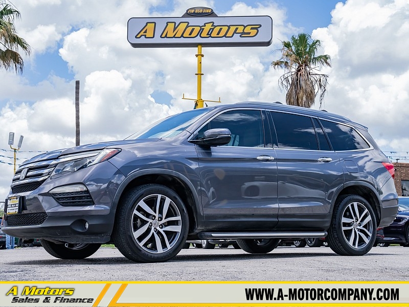 Used 2018  Honda Pilot 4d SUV AWD Elite at A Motors Sales & Finance near San Antonio&comma; TX