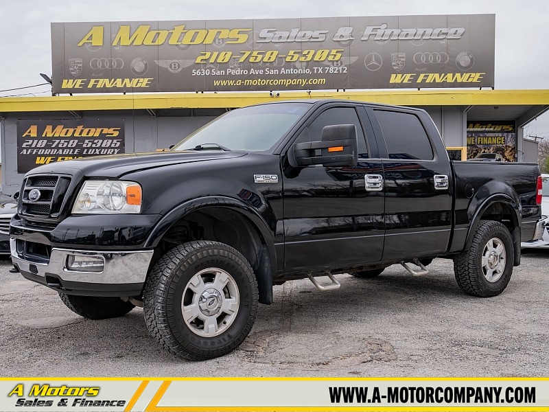Used 2005  Ford F-150 4WD Supercrew Lariat at A Motors Sales & Finance near San Antonio&comma; TX