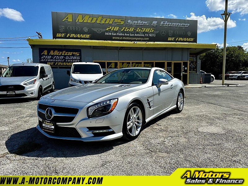 Used 2013  Mercedes-Benz SL-Class 2d Convertible SL550 at A Motors Sales & Finance near San Antonio, TX