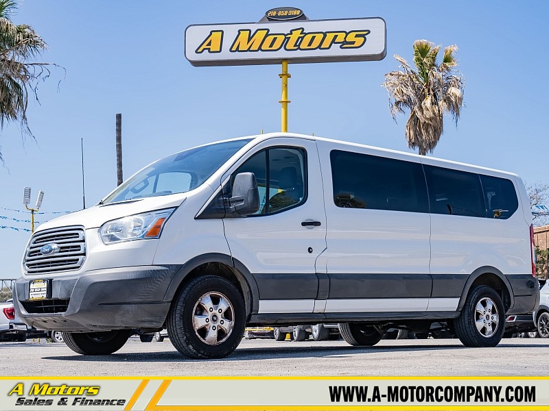 Used 2018  Ford Transit 350 Passenger Wagon Low Roof Wagon XLT w&sol;Right Sliding Door at A Motors Sales & Finance near San Antonio&comma; TX