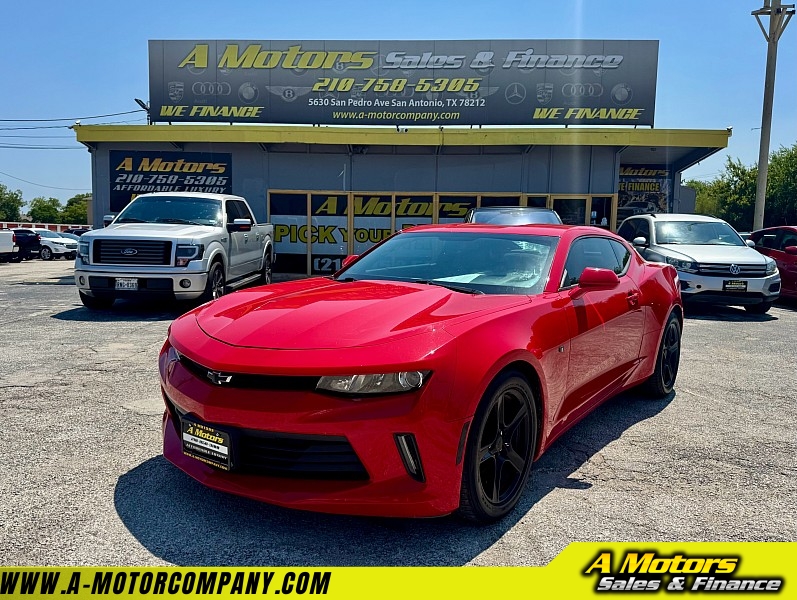 Used 2016 Chevrolet Camaro 2d Coupe LT1 Turbo at A Motors Sales & Finance near San Antonio, TX