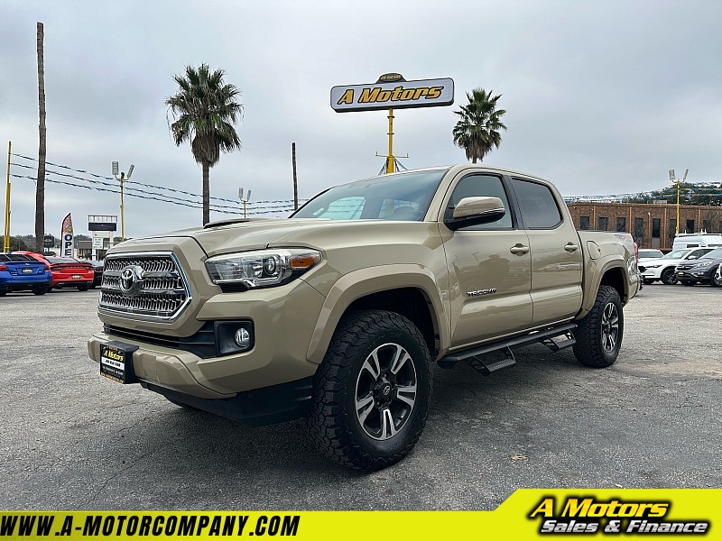 Used 2017  Toyota Tacoma 4WD Double Cab TRD Sport Auto at A Motors Sales & Finance near San Antonio, TX