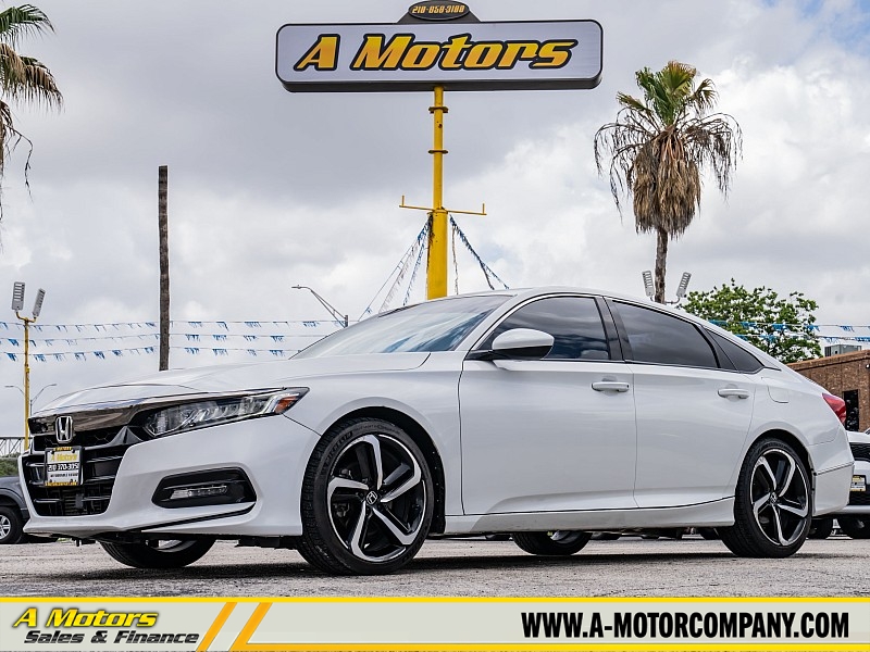 Used 2019  Honda Accord Sedan 4d Sport 2&period;0T Auto at A Motors Sales & Finance near San Antonio&comma; TX