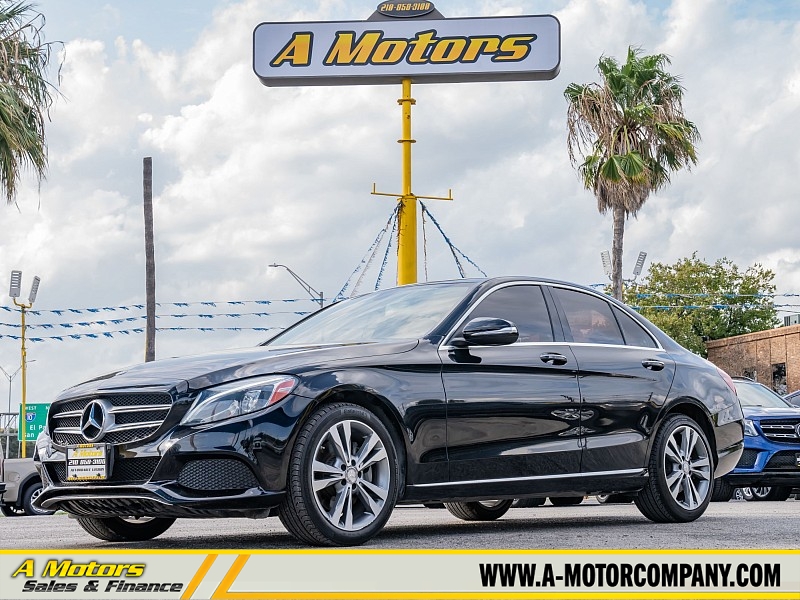 Used 2015  Mercedes-Benz C-Class 4d Sedan C300 4matic at A Motors Sales & Finance near San Antonio, TX