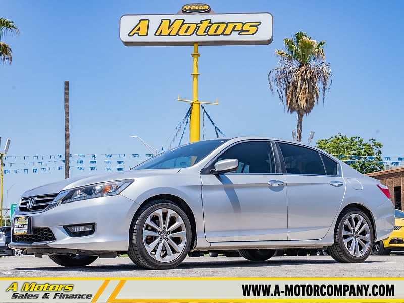 Used 2015  Honda Accord Sedan 4d Sport CVT at A Motors Sales & Finance near San Antonio&comma; TX