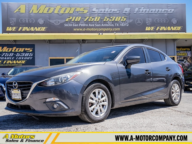 Used 2016  Mazda Mazda3 4d Sedan i Touring 6spd at A Motors Sales & Finance near San Antonio&comma; TX
