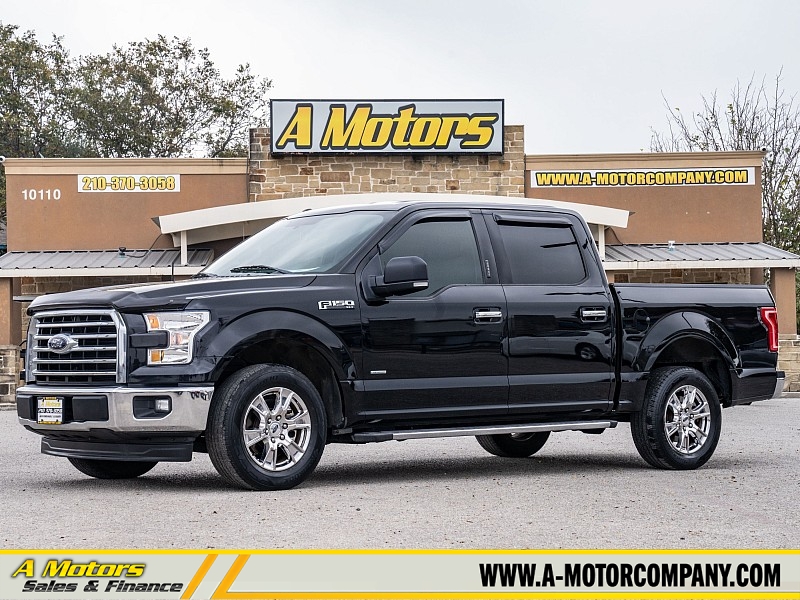 Used 2017  Ford F-150 2WD SuperCrew XLT 5 1/2 at A Motors Sales & Finance near San Antonio, TX