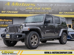 Used 2018  Jeep Wrangler JK Unlimited 4d SUV 4WD Sport Golden Eagle at A Motors Sales & Finance near San Antonio&comma; TX