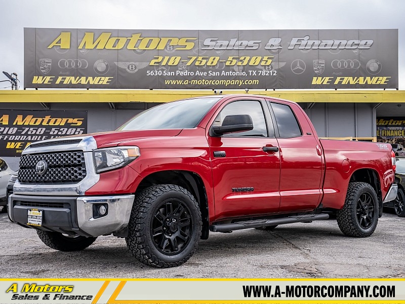 Used 2020  Toyota Tundra 2WD Double Cab SR5 5&period;7L at A Motors Sales & Finance near San Antonio&comma; TX