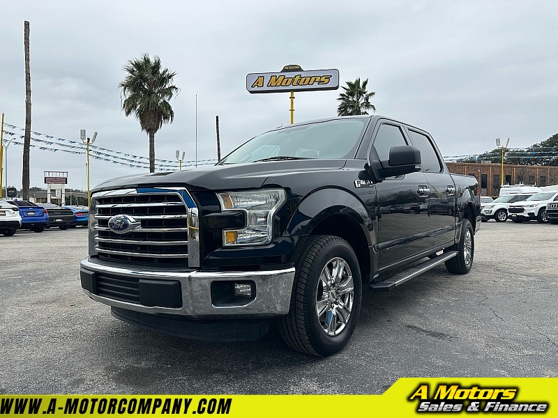 Used 2016  Ford F-150 2WD SuperCrew XLT 5 1/2 at A Motors Sales & Finance near San Antonio, TX