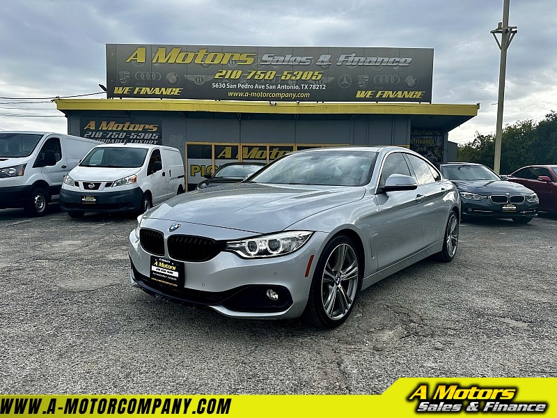 Used 2016  BMW 4 Series 4dr Sdn 428i RWD Gran Coupe SULEV at A Motors Sales & Finance near San Antonio, TX