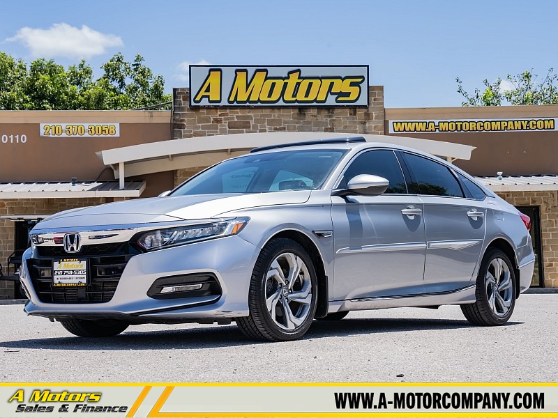Used 2018  Honda Accord Sedan 4d EX-L 2&period;0T at A Motors Sales & Finance near San Antonio&comma; TX