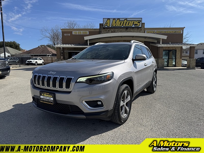 Used 2019  Jeep Cherokee 4d SUV 4WD Limited 3.2L at A Motors Sales & Finance near San Antonio, TX