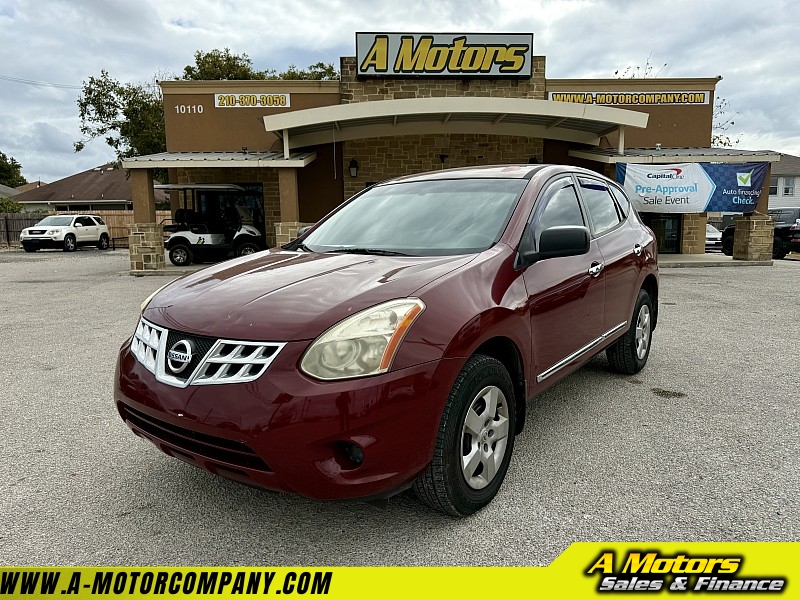 Used 2013  Nissan Rogue 4d SUV FWD S at A Motors Sales & Finance near San Antonio, TX