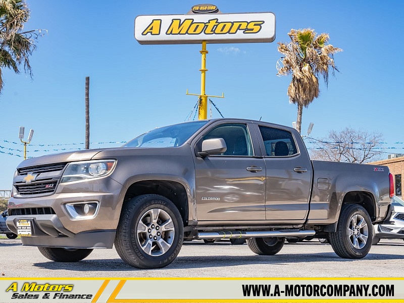 Used 2015  Chevrolet Colorado 2WD Crew Cab Z71 at A Motors Sales & Finance near San Antonio&comma; TX