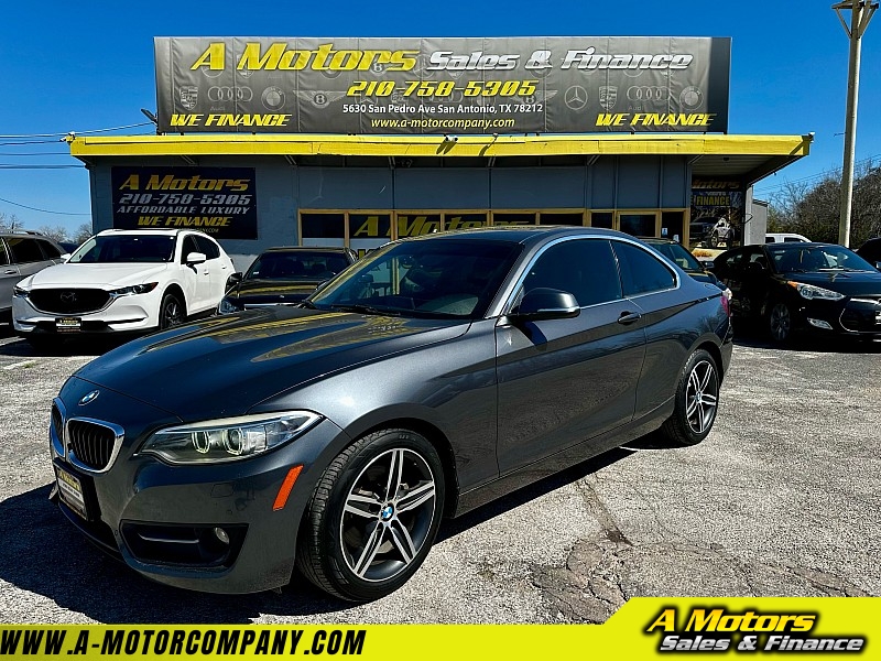 Used 2017  BMW 2 Series 230i Coupe at A Motors Sales & Finance near San Antonio, TX