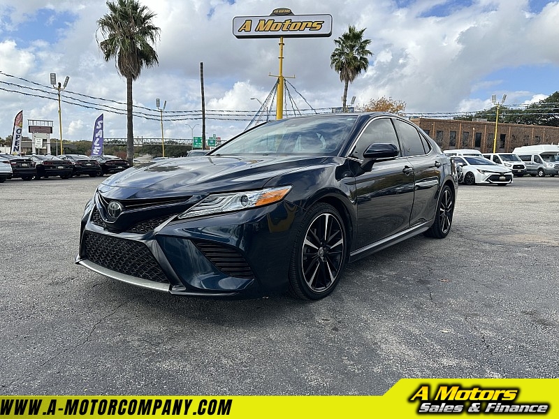 Used 2020  Toyota Camry 4d Sedan XSE at A Motors Sales & Finance near San Antonio, TX