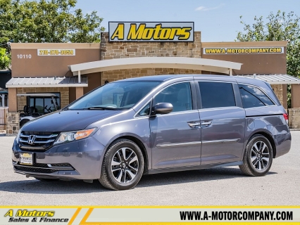 Used 2015 Honda Odyssey 4d Wagon EX-L Navigation at A Motors Sales & Finance near San Antonio, TX